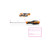 Beta Tools 4 x 100mm Screwdriver for Headless Slotted Screws