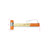 Beta Tools 13 oz Soft Face Hammer with Wooden Handle