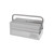Beta Tools Five-Section Cantilever Tool Box, INOX Stainless Steel