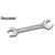 ASAHI REVOWAVE® Double Open End Spanner, Metric 10 x 12 - SL1012