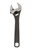 Channellock Black Phosphate Adjustable Wrench, 4.5 in