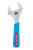 Channellock Code Blue WideAzz Chrome Adjustable Wrench, 8 in