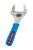 Channellock Code Blue WideAzz Slim Jaw Adjustable Wrench, 6 in