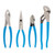 Channellock Set of 4 Pro's Choice Long Nose Pliers with Side Cutter