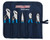 Channellock Set of 5 Professional Pliers with Tool Roll