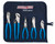 Channellock Set of 5 Technicians Pliers with Tool Roll