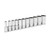 GEARWRENCH Set of 11 3/8 in Drive 6-Point Mid Length SAE Sockets