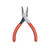 CRESCENT Bent Nose Plier with Mini Dipped Handle, 5 in