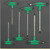 Stahlwille TCS 10768-3K/6 Offset Screwdriver Set in TCS insert - 96838753