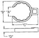 Wright Tool 3/8 in Drive 12-Point Flare Nut Crowfoot Wrench, 15/16 in