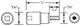 Wright Tool 1/4 in Drive Standard Hex Bit and Socket, 3/32 in