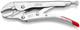 Knipex 41 04 180 KN | Locking Pliers, Round Jaws, Chrome