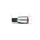 Beta Tools 1/8 in, 1/4 in Drive Hexagon Bit Socket, Chrome-Plated