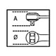 Beta Tools 1/2 in Drive Swivel Reversible Ratchet, 72 Teeth