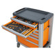 Beta Tools Mobile Roller Cabinet with 6 Drawers - Orange