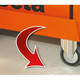 Beta Tools Special Mobile Roller Cabinet, Racing MD Type - Orange