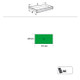 Beta Tools Two-Module Rolling Tool Chest - Green