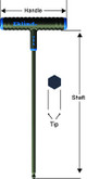 Eklind Power-T Ball End Hexagon Key with T-Handle 8mm