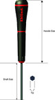 Eklind Hexagon Precision Screwdriver 0.03 in