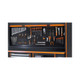 Beta Tools Tool Wall System with Shutter Accommodating 2 Power Sockets - Orange