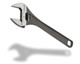 Channellock Black Phosphate Adjustable Wrench, 10 in