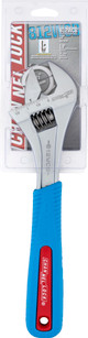 Channellock Code Blue Chrome Adjustable Wrench, 12 in