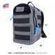 Channellock Pro Double-Compartment Tool Backpack with Modular AIMS System