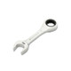 GEARWRENCH 90-Tooth 12-Point Stubby Combination Ratcheting Wrench, 11/16 in