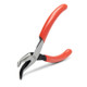 CRESCENT Bent Nose Plier with Mini Dipped Handle, 5 in