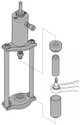 Gedore 2088223 Pressure Spindle, M20 x 405mm