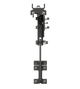 Knight Global Extended Stack I-Beam Hanger for ERAD4000 Rail, 2 in - 7 in Flange