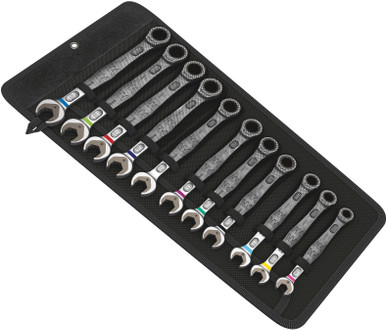 Ratcheting combination wrench set Wera Joker Set 11tlg…