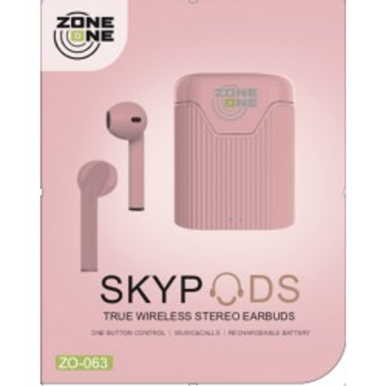 Zone One Skypods Wireless Earbuds Bluetooth 5.0 TWS