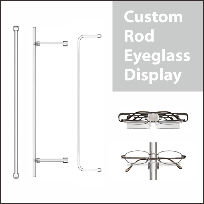 Custom Rod Sun glasses Display