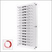 DW31-45F Open Wall mount Acrylic Optical Display with Hardware- 47.5 inch (H)