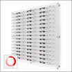 DW31-105F Open Wall mount Acrylic Optical Display with Hardware- 47.5 inch (H)