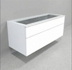 Wall mount Glass-Top  Optical Cabinets  36.6 inches (930 mm)