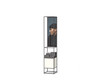 Free-standing display element with deco pedestal CR-SET SF-CLB-GP 09