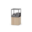 Free-standing display element with deco pedestal CR-SET SF-CD-DK 01