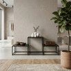 Free-standing presentation pedestal CR-SET SF-TM 12