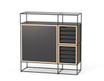 Room furniture with glass top CR-SET MR-TG-CD 15