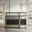 Room furniture with glass top CR-SET MR-TG-CD 11