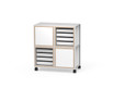 Trolleys with trays CR-SET TR-CD 09