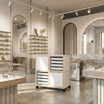 Trolleys with trays CR-SET TR-CD 09
