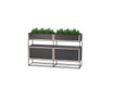 storage with planter boxes CR-SET SR-CD-PB 06