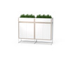 storage with planter boxes CR-SET SR-CD-PB 08
