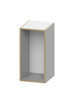 CR-CD 1-2H/19 R cabinet, double height, single, with back panel