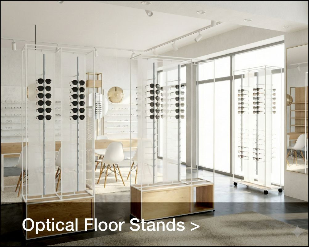CAROLINE® Modular Optical Display System | German-Engineered Furniture ...