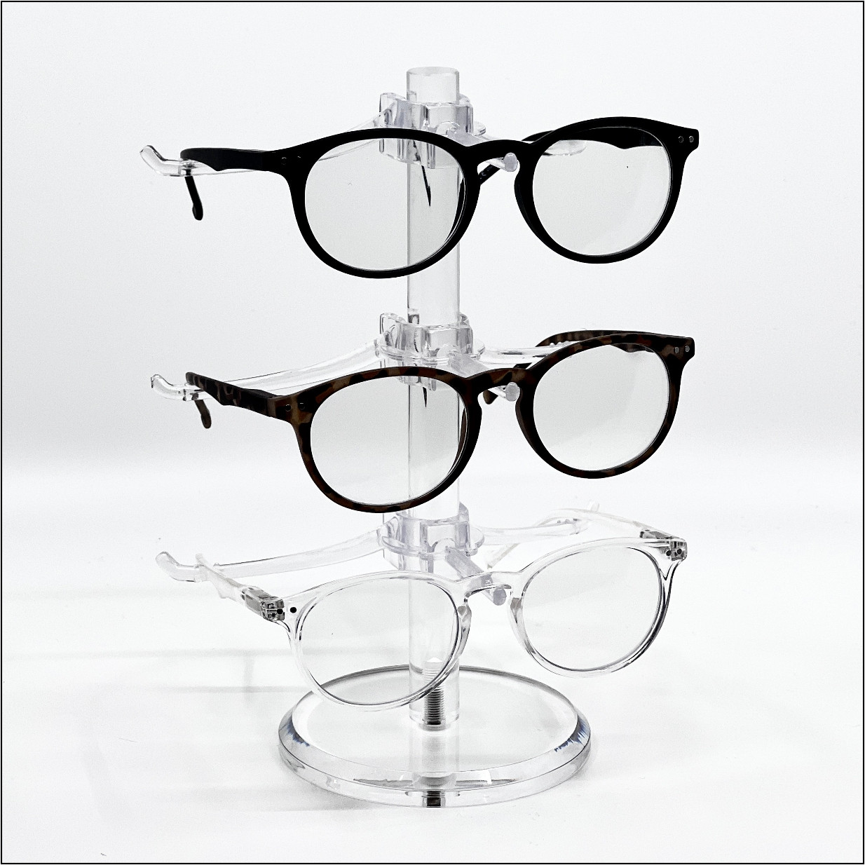 Optical Frame Risers with Regular Y-Clips (Y3R)