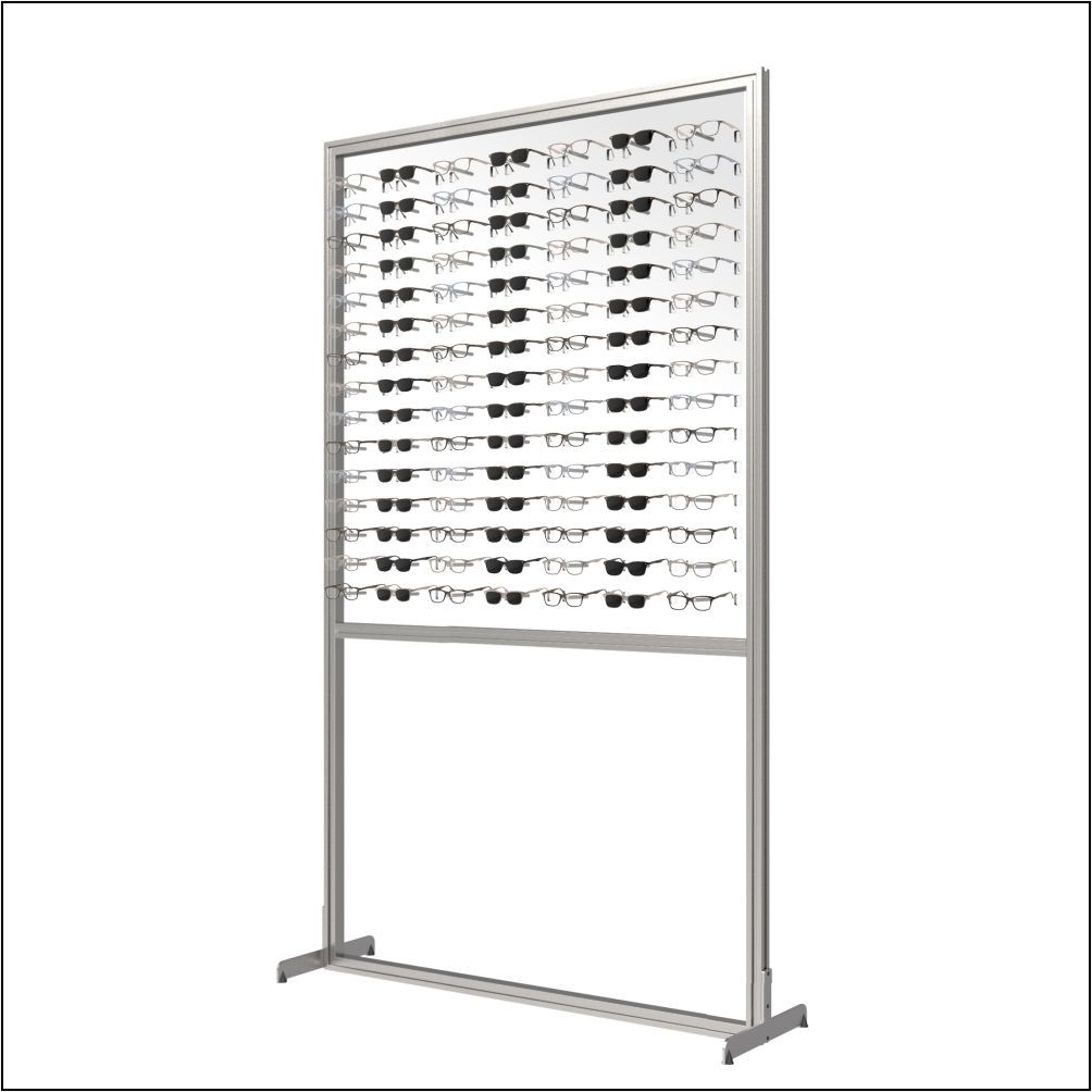 PIN-108 DW Style Floor-standing Optical Frame Display Unit - For 108 Frames